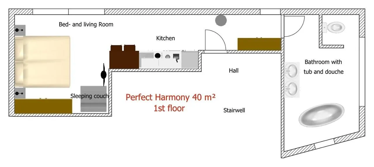 Room 4 & 5 Apartments Σάλτσμπουργκ 0*,