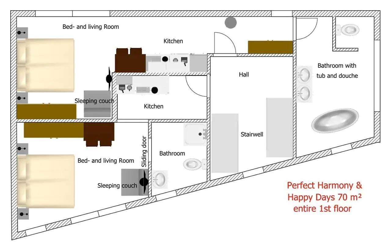 Room 4 & 5 Apartments Salzburg Austria